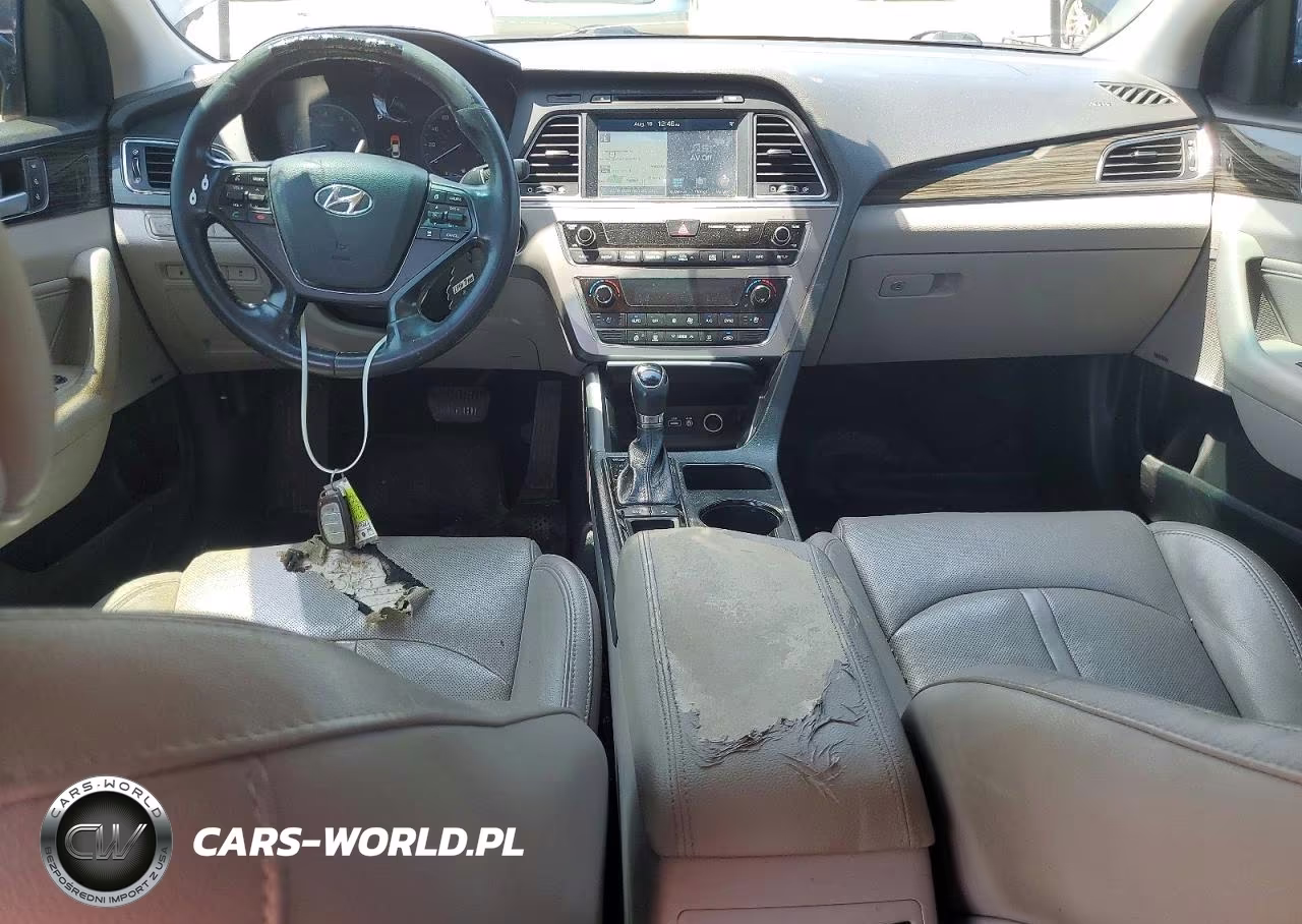 2015 Hyundai Sonata Limited VIN:5NPE34AF2FH185641 - 8