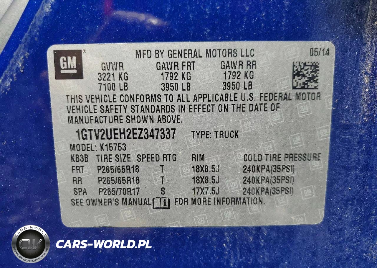 2014 GMC Sierra K1500 Sle VIN:1GTV2UEH2EZ347337 - 13