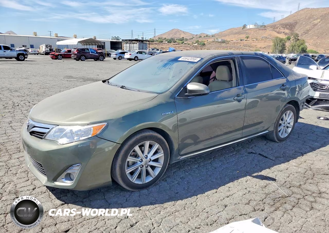 2014 Toyota Camry Hybrid Xle VIN:4T1BD1FK7EU126430 - 1