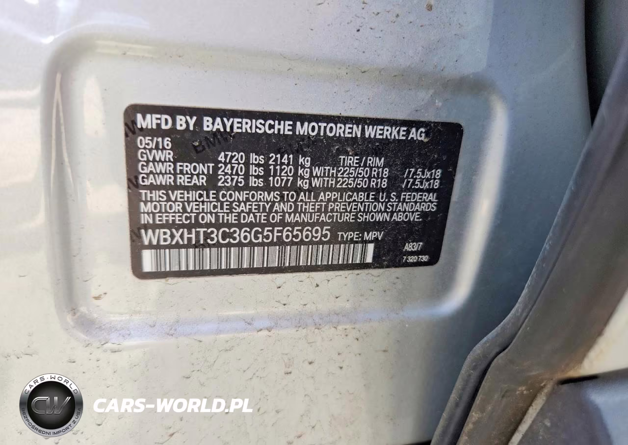 2016 BMW X1 xDrive28I VIN:WBXHT3C36G5F65695 - 13