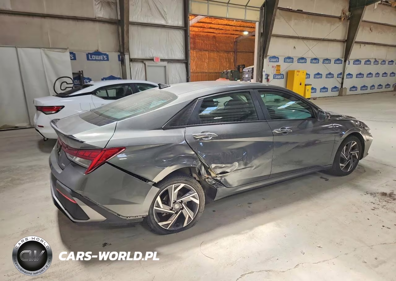 2025 Hyundai Elantra Hybrid Sel Sport VIN:KMHLM4DJ6SU167319 - 3