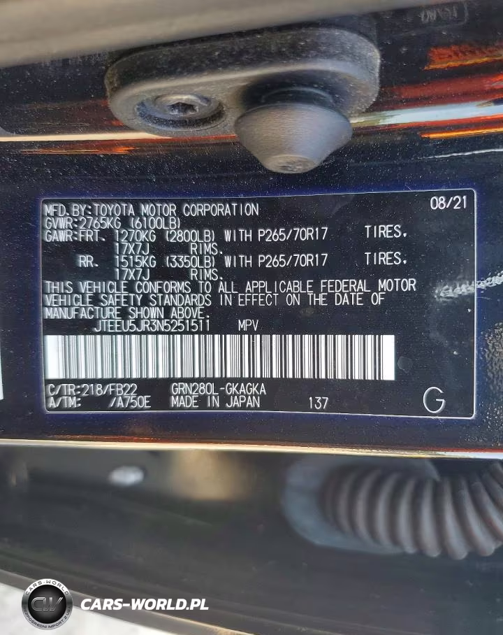 2022 Toyota 4Runner Sr5 VIN:JTEEU5JR3N5251511 - 13