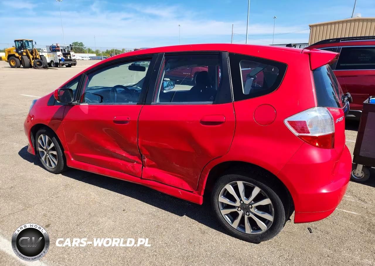 2012 Honda Fit Sport VIN:JHMGE8H57CC012520 - 2