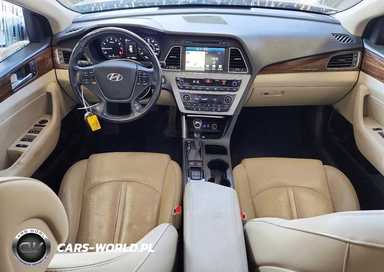 2016 Hyundai Sonata Limited VIN:5NPE34AF1GH356008 - 8