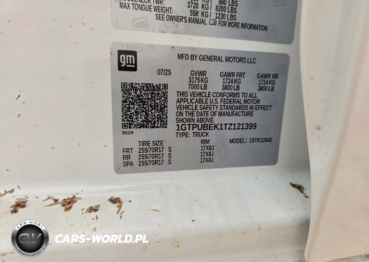 2026 GMC Sierra K1500 Sle VIN:1GTPUBEK1TZ121399 - 12