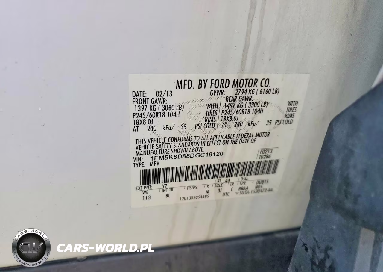 2013 Ford Explorer Xlt VIN:1FM5K8D88DGC19120 - 13