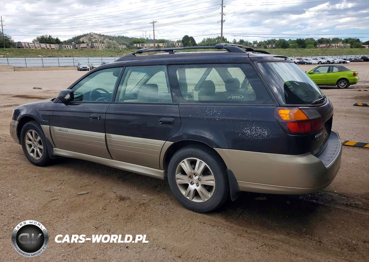 2004 Subaru Legacy Outback H6 3.0 Special VIN:4S3BH815647637692 - 2