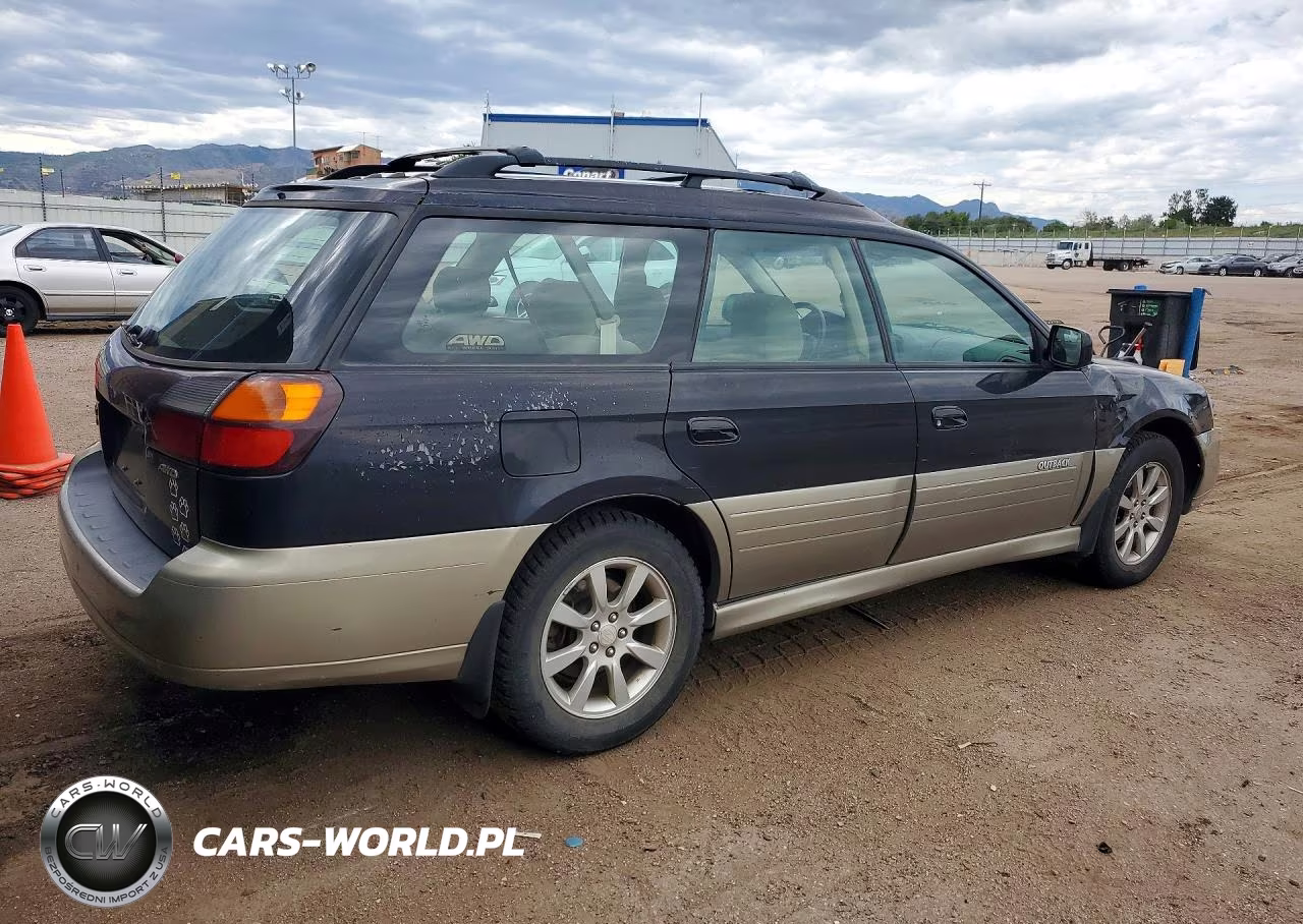 2004 Subaru Legacy Outback H6 3.0 Special VIN:4S3BH815647637692 - 3