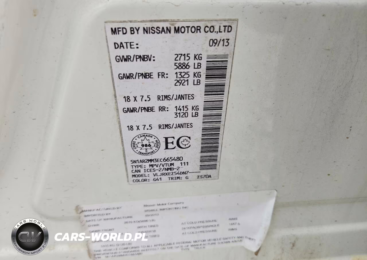 2014 Nissan Pathfinder S VIN:5N1AR2MM3EC665480 - 13