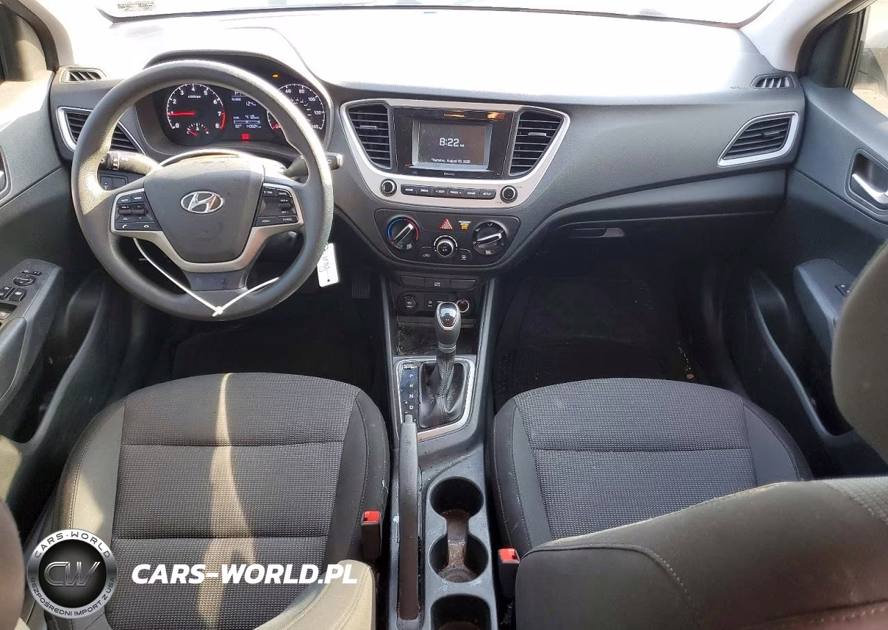 2019 Hyundai Accent Se VIN:3KPC24A33KE055107 - 8