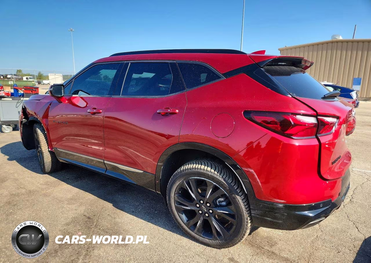 2021 Chevrolet Blazer Rs VIN:3GNKBKRS8MS509553 - 2