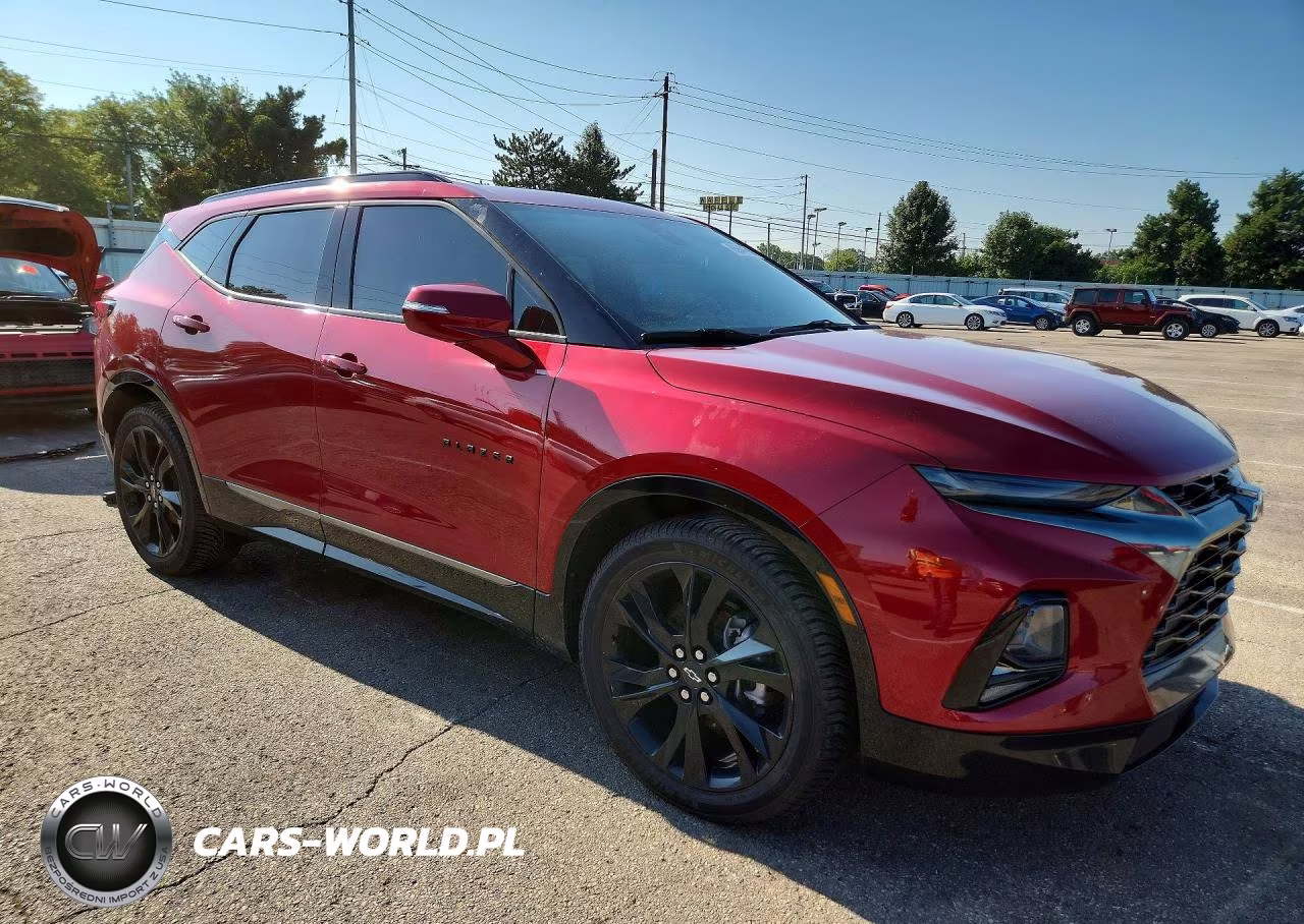 2021 Chevrolet Blazer Rs VIN:3GNKBKRS8MS509553 - 4