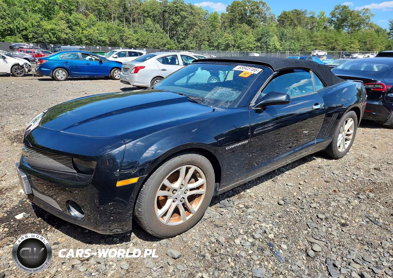 2013 Chevrolet Camaro Lt VIN:2G1FB3D35D9225500 - 1