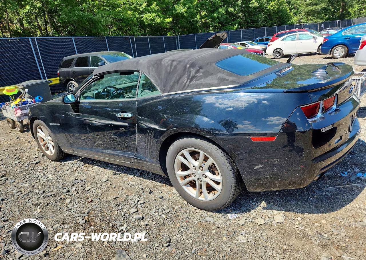 2013 Chevrolet Camaro Lt VIN:2G1FB3D35D9225500 - 2