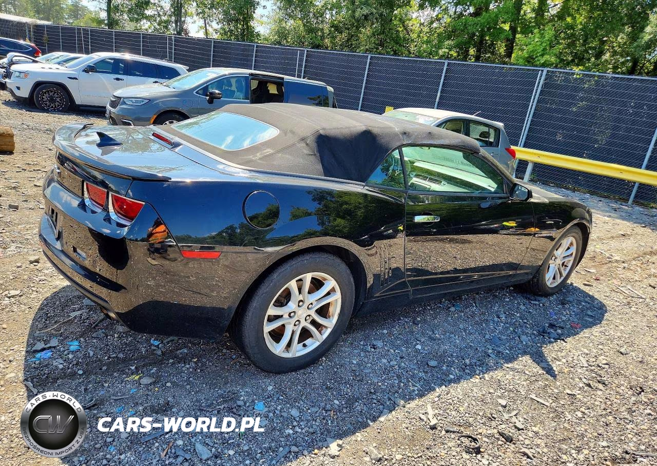 2013 Chevrolet Camaro Lt VIN:2G1FB3D35D9225500 - 3