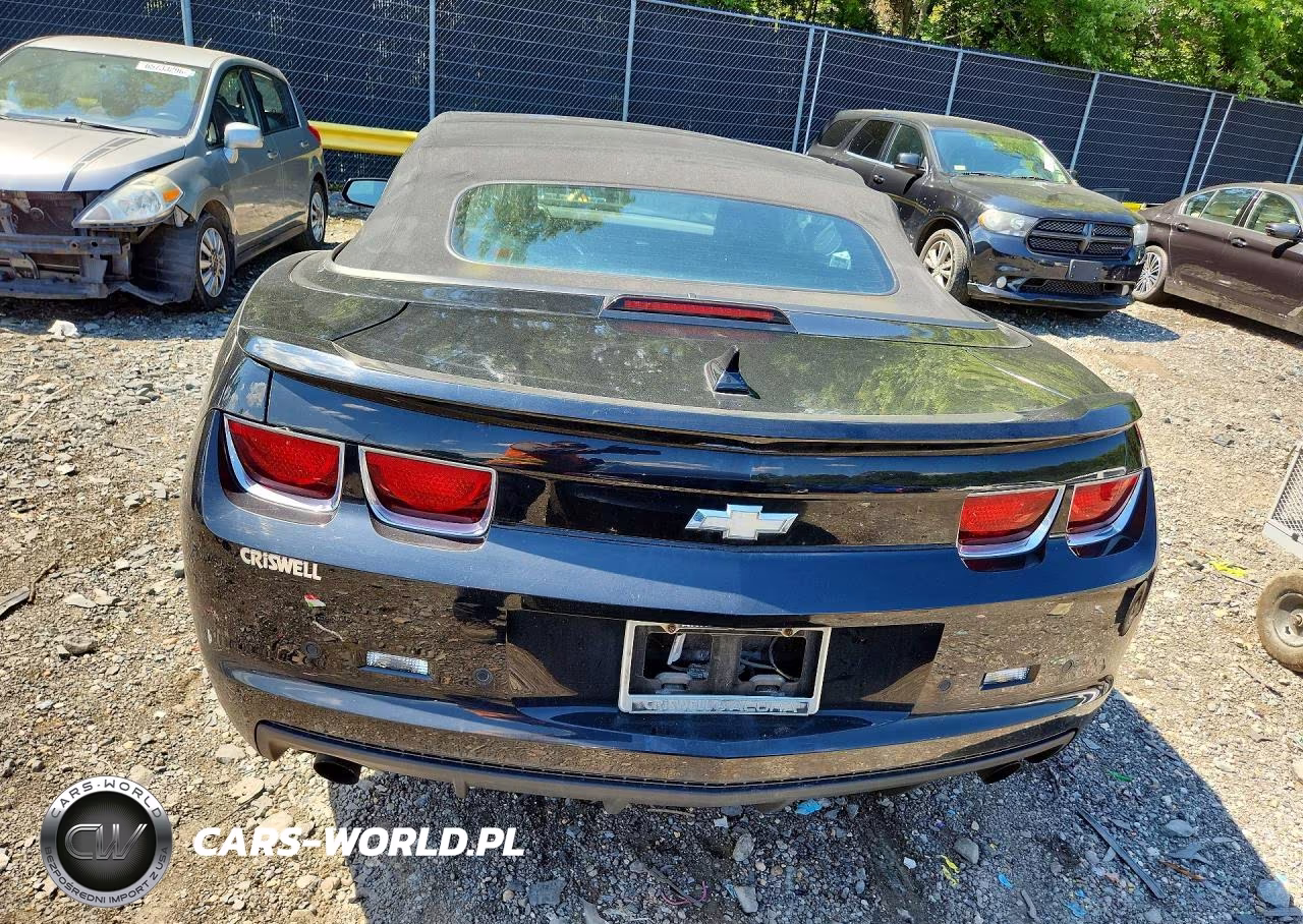 2013 Chevrolet Camaro Lt VIN:2G1FB3D35D9225500 - 6