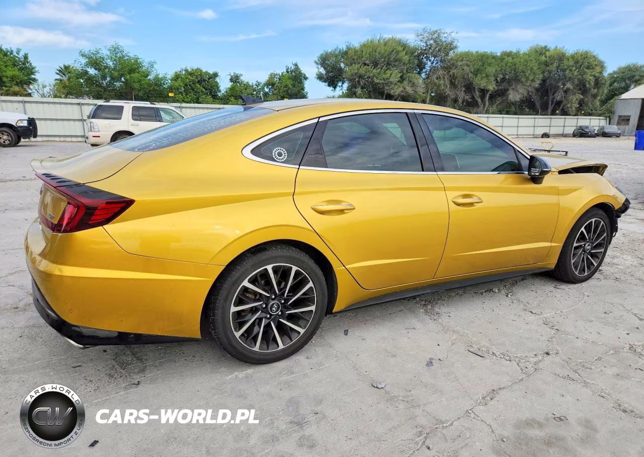 2020 Hyundai Sonata Sel Plus VIN:5NPEJ4J24LH049333 - 3