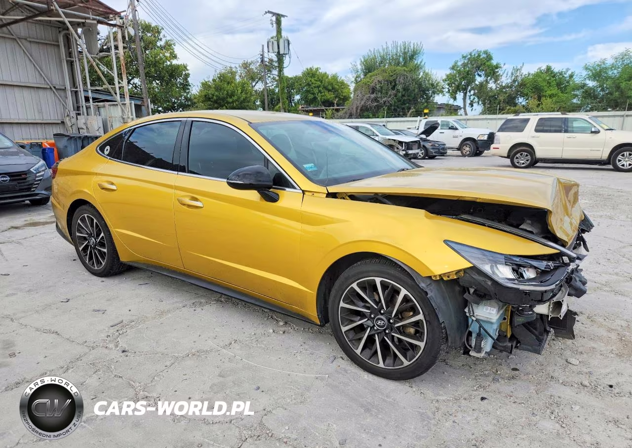 2020 Hyundai Sonata Sel Plus VIN:5NPEJ4J24LH049333 - 4