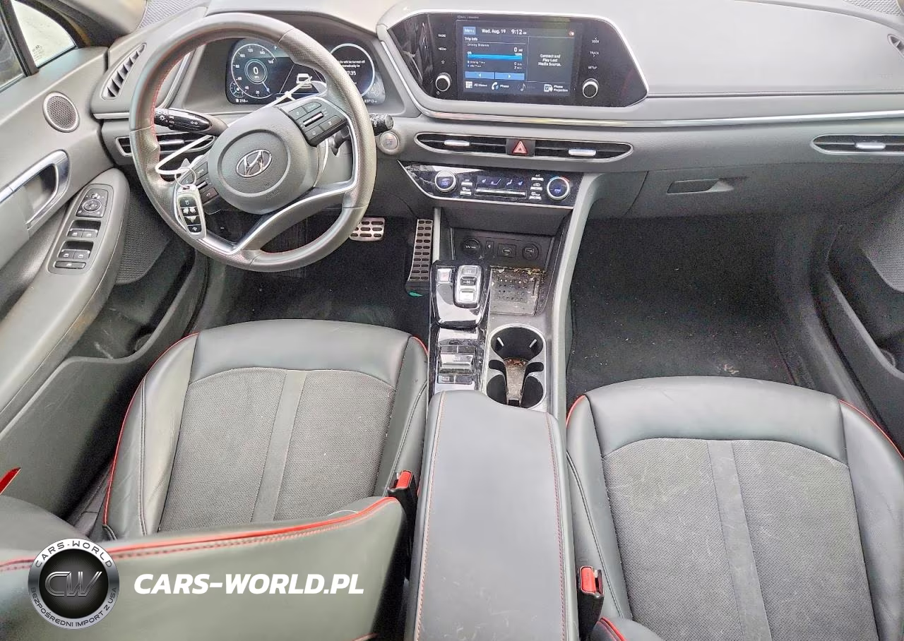 2020 Hyundai Sonata Sel Plus VIN:5NPEJ4J24LH049333 - 8