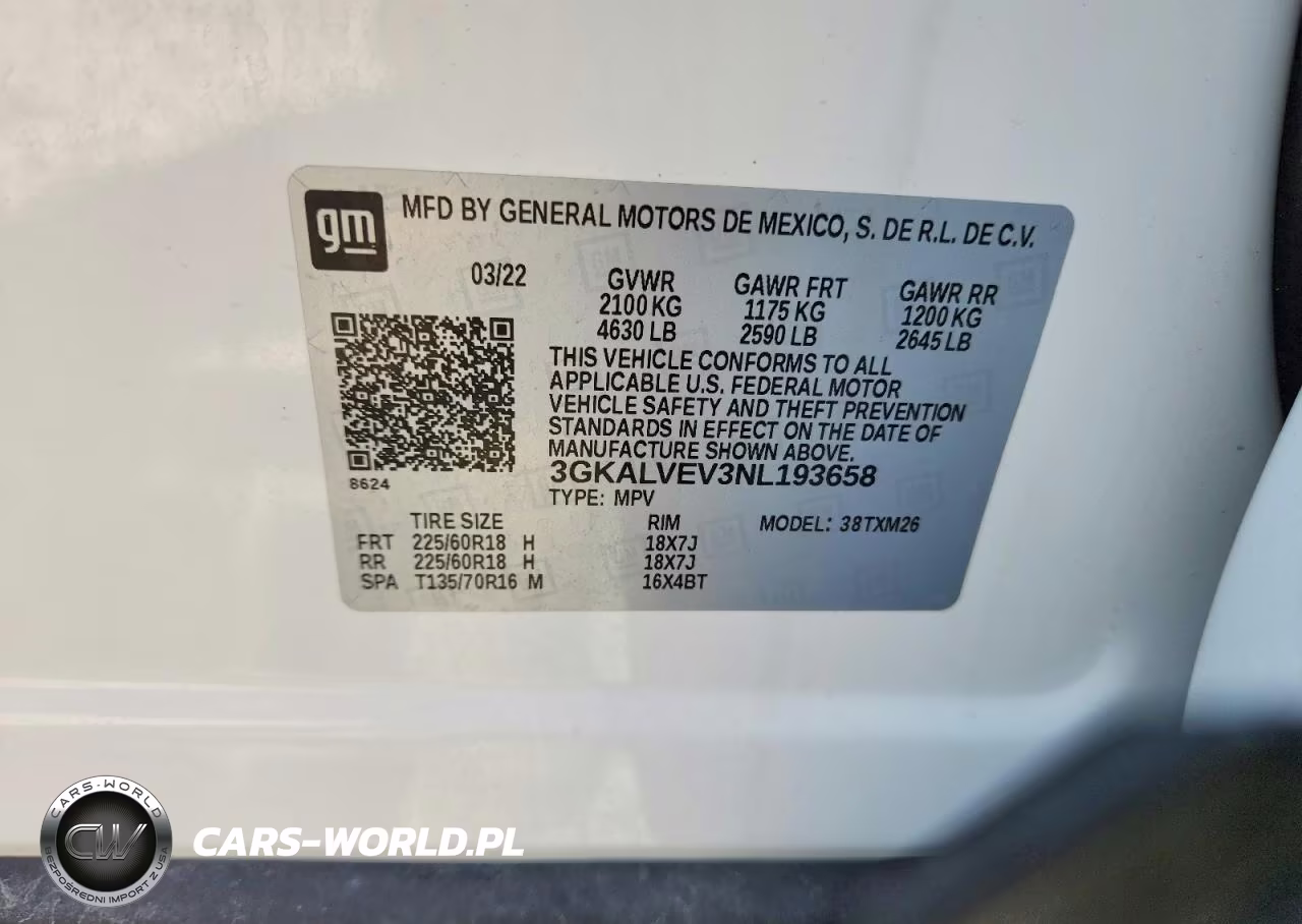 2022 GMC Terrain Slt VIN:3GKALVEV3NL193658 - 13