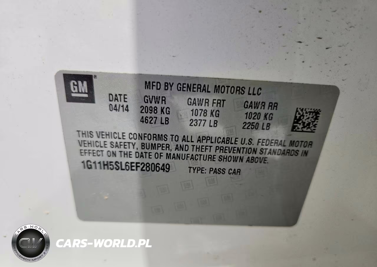 2014 Chevrolet Malibu Ltz VIN:1G11H5SL6EF280649 - 12