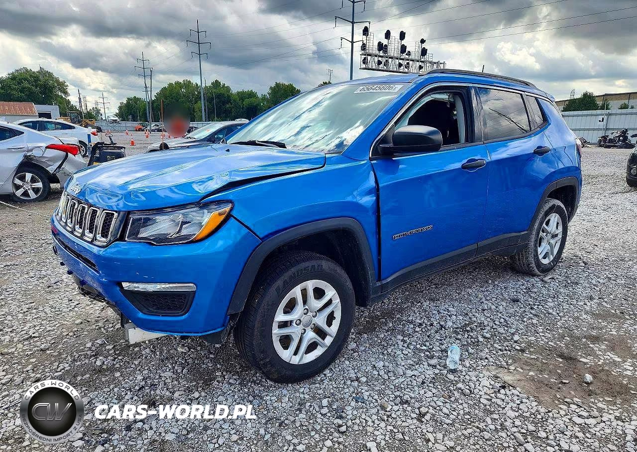 2020 Jeep Compass Sport VIN:3C4NJDABXLT137934 - 1