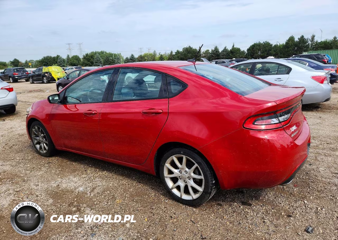 2014 Dodge Dart Sxt VIN:1C3CDFBB4ED907115 - 2