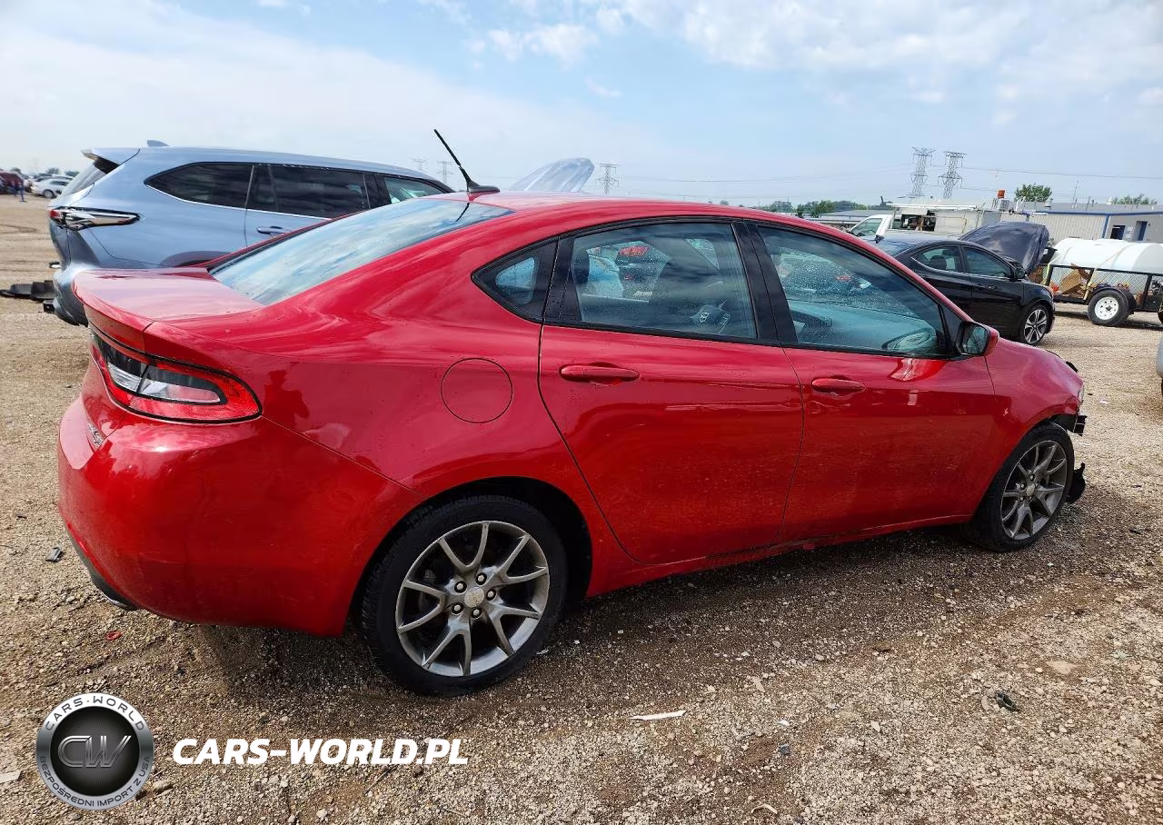 2014 Dodge Dart Sxt VIN:1C3CDFBB4ED907115 - 3