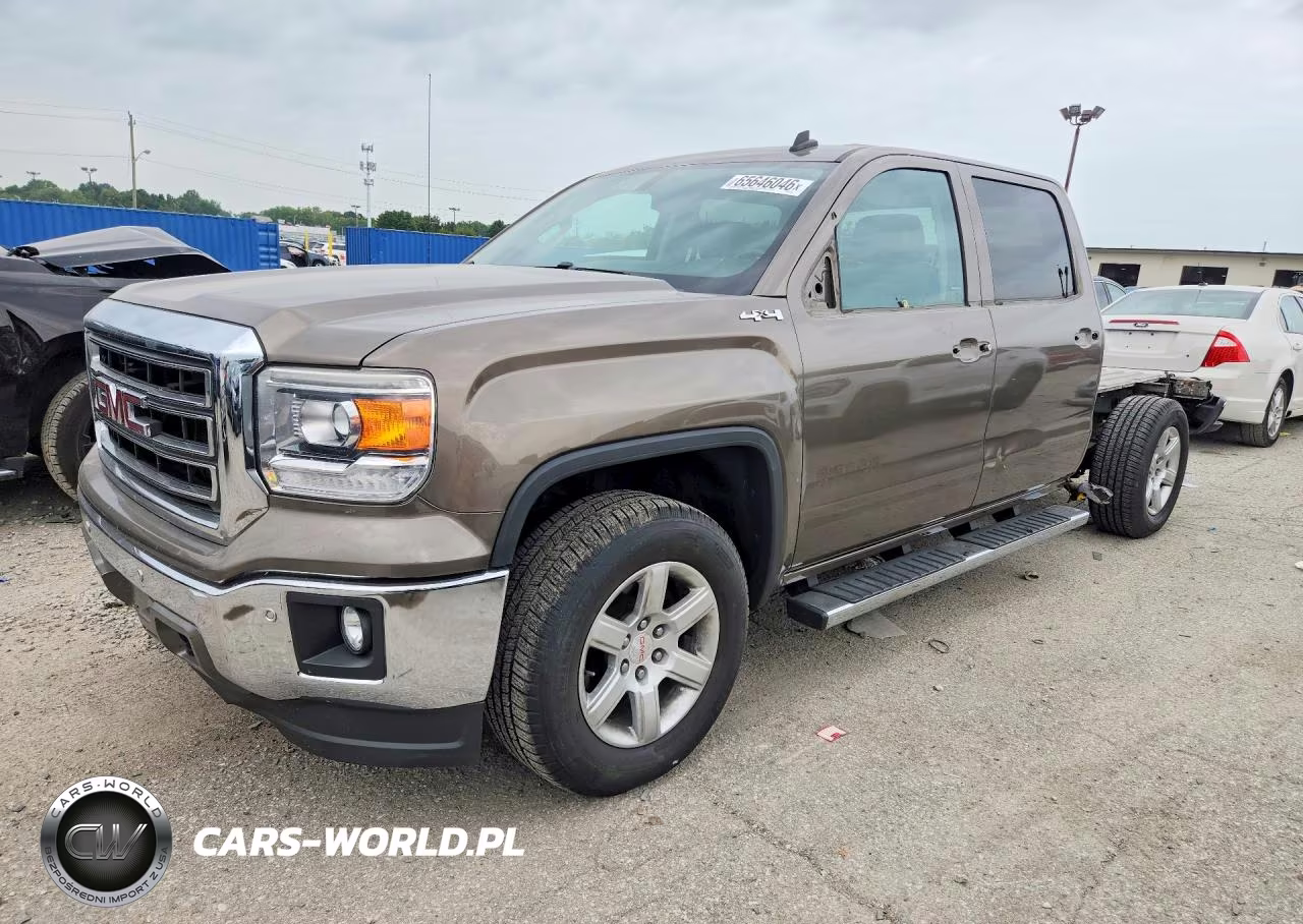 2014 GMC Sierra K1500 Slt VIN:3GTU2VEC8EG462465 - 1