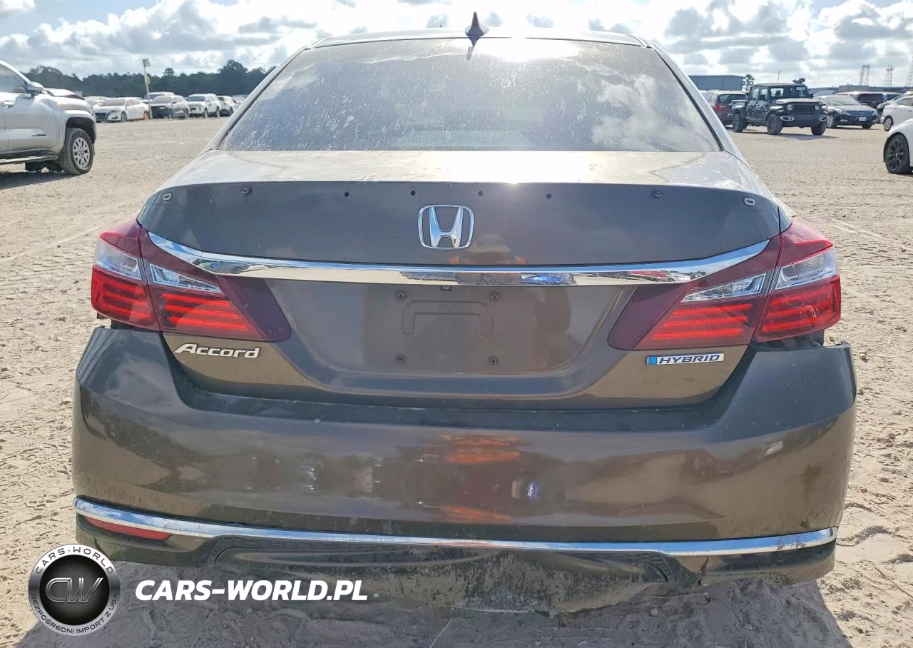 2017 Honda Accord Hybrid Exl VIN:JHMCR6F59HC011628 - 6