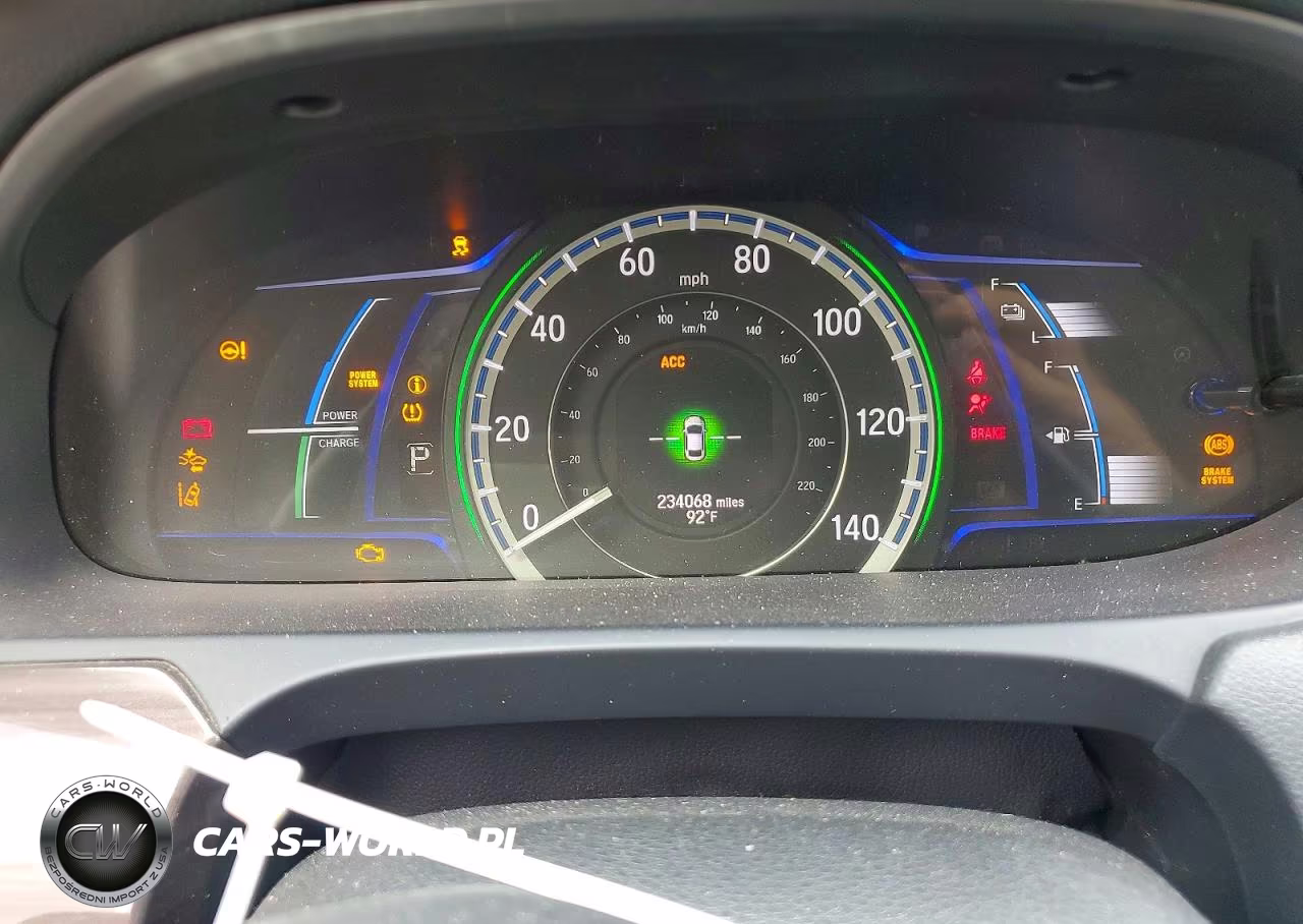 2017 Honda Accord Hybrid Exl VIN:JHMCR6F59HC011628 - 9