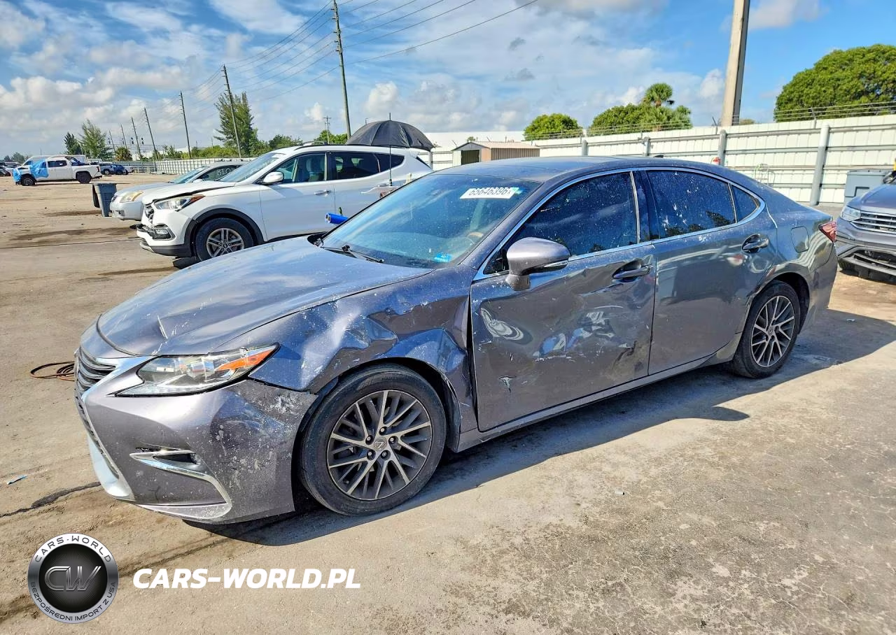 2017 Lexus Es 350 VIN:58ABK1GG2HU079157 - 1