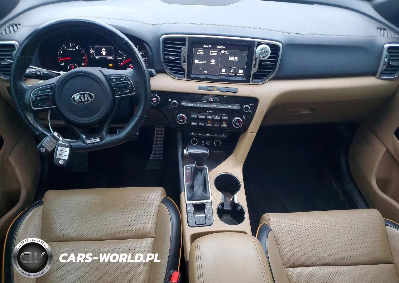 2018 Kia Sportage Sx VIN:KNDPR3A65J7356140 - 8