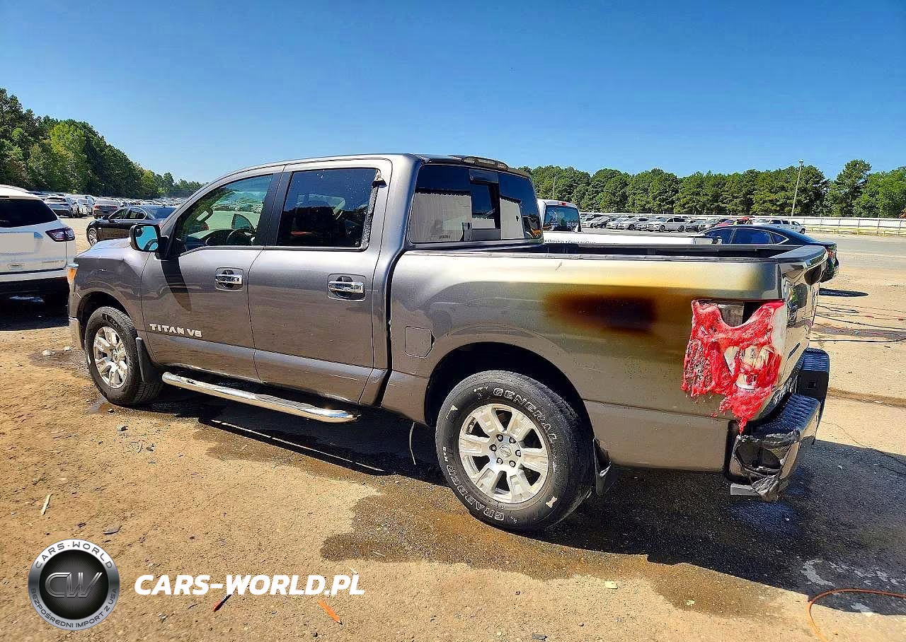 2019 Nissan Titan Sv VIN:1N6AA1E65KN529533 - 2