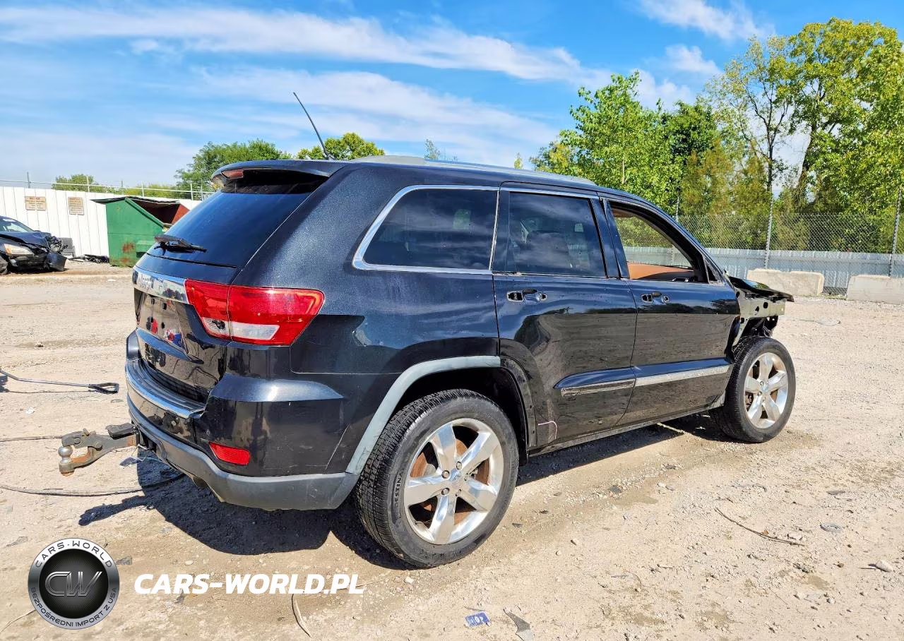 2011 Jeep Grand Cherokee Overland VIN:1J4RS6GTXBC627692 - 3