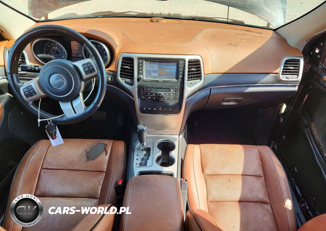 2011 Jeep Grand Cherokee Overland VIN:1J4RS6GTXBC627692 - 8