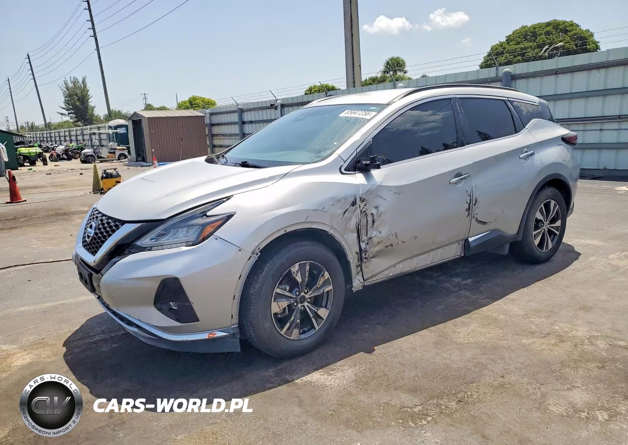 2021 Nissan Murano Sv VIN:5N1AZ2BJ9MC105275 - 1