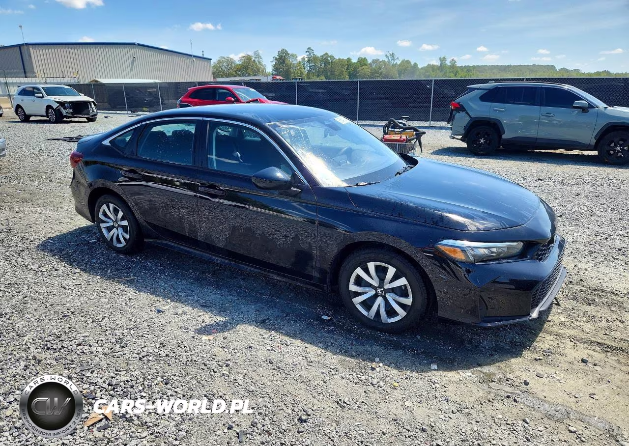 2025 Honda Civic Lx VIN:2HGFE2F27SH564129 - 4