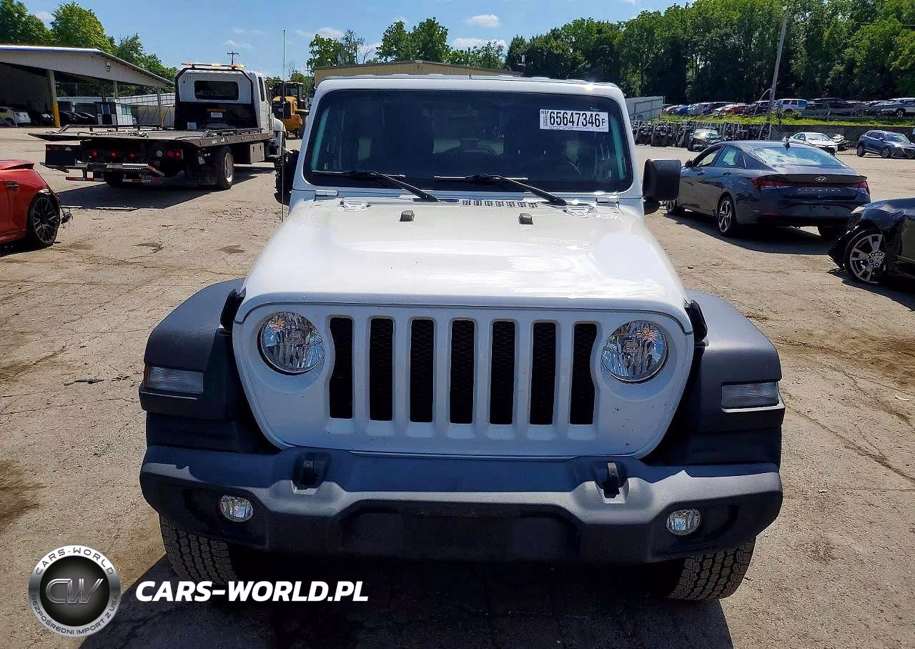 2020 Jeep Wrangler Unlimited Sport VIN:1C4HJXDN8LW224312 - 5