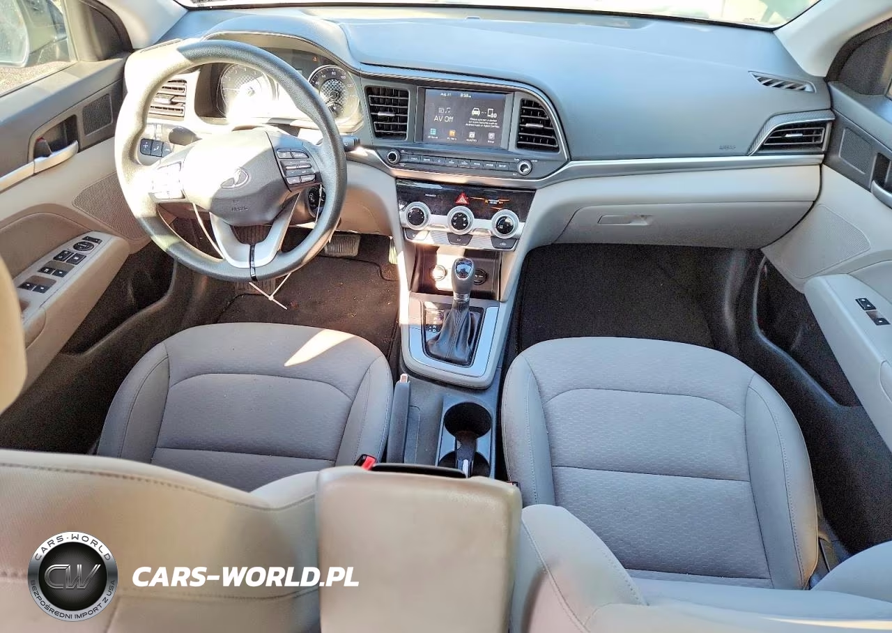 2019 Hyundai Elantra Sel VIN:KMHD84LFXKU863834 - 8