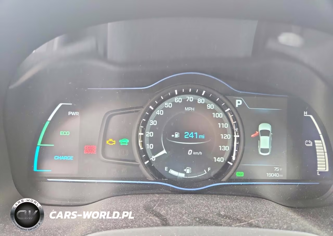 2017 Hyundai Ioniq Sel VIN:KMHC75LC0HU044320 - 9