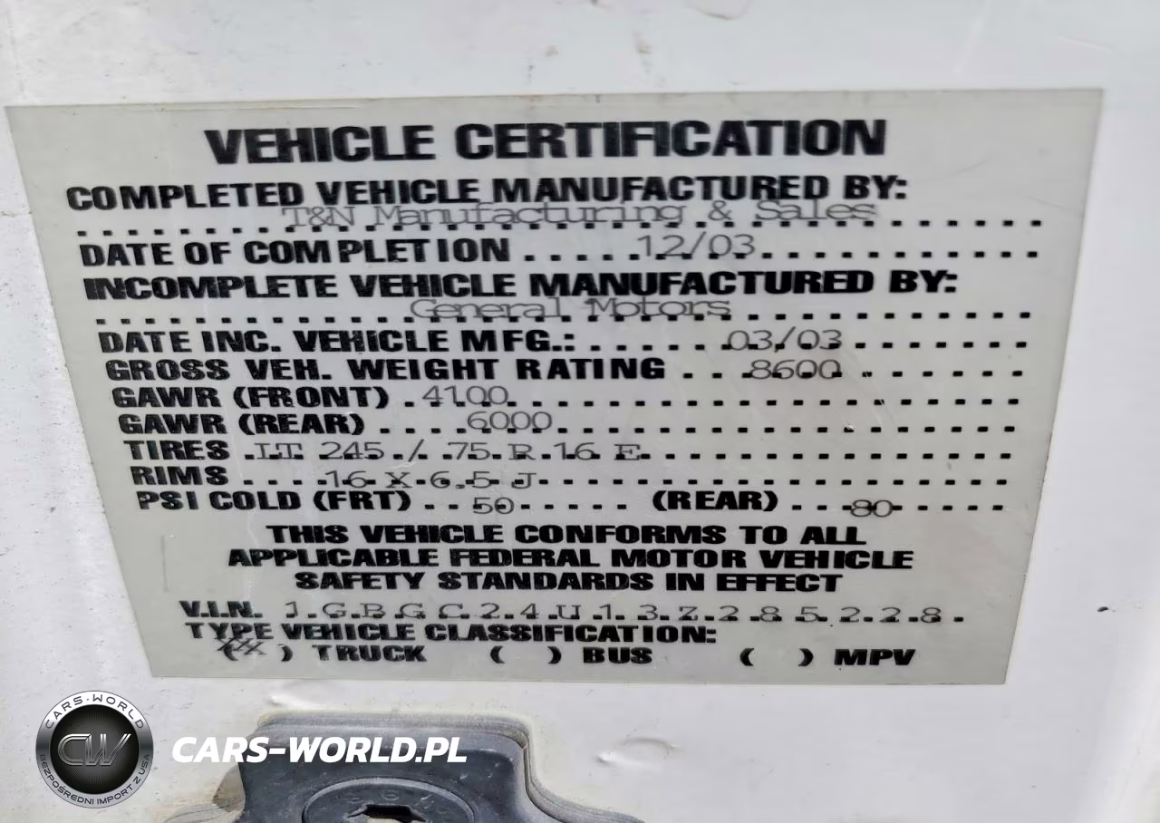 2003 Chevrolet Silverado C2500 VIN:1GBGC24U13Z285228 - 12