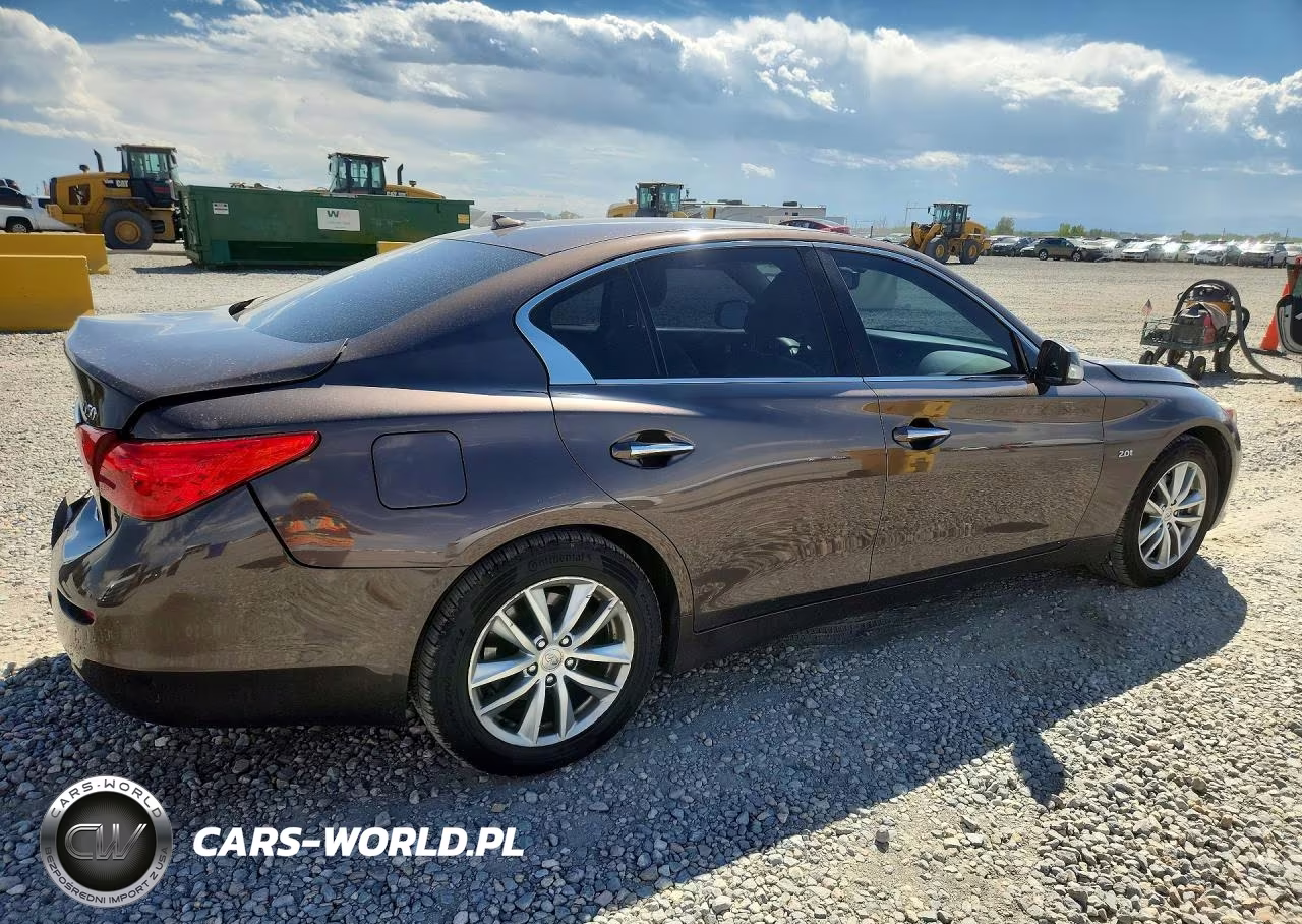 2016 Infiniti Q50 2.0T Premium VIN:JN1CV7AR2GM250642 - 3