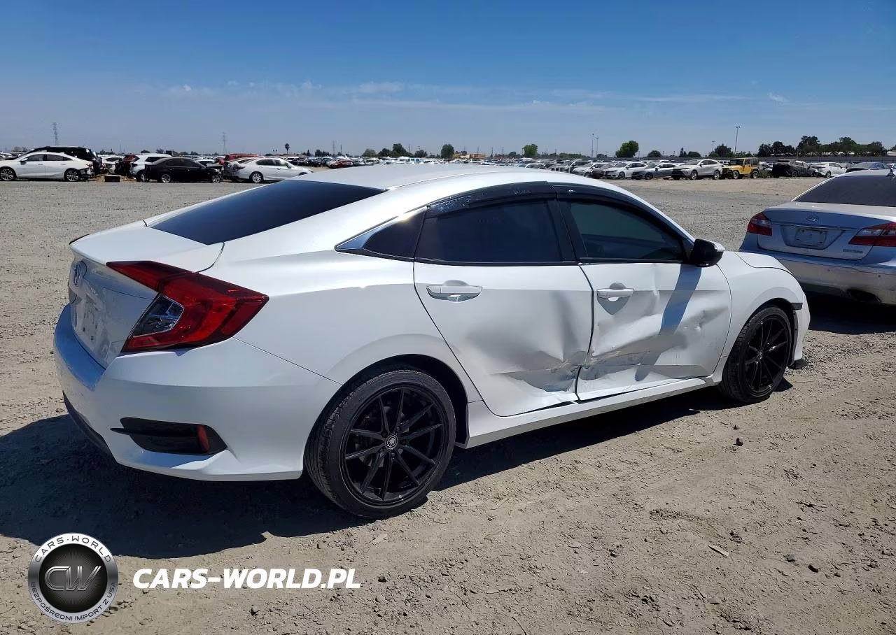 2020 Honda Civic Lx VIN:19XFC2F68LE206753 - 3