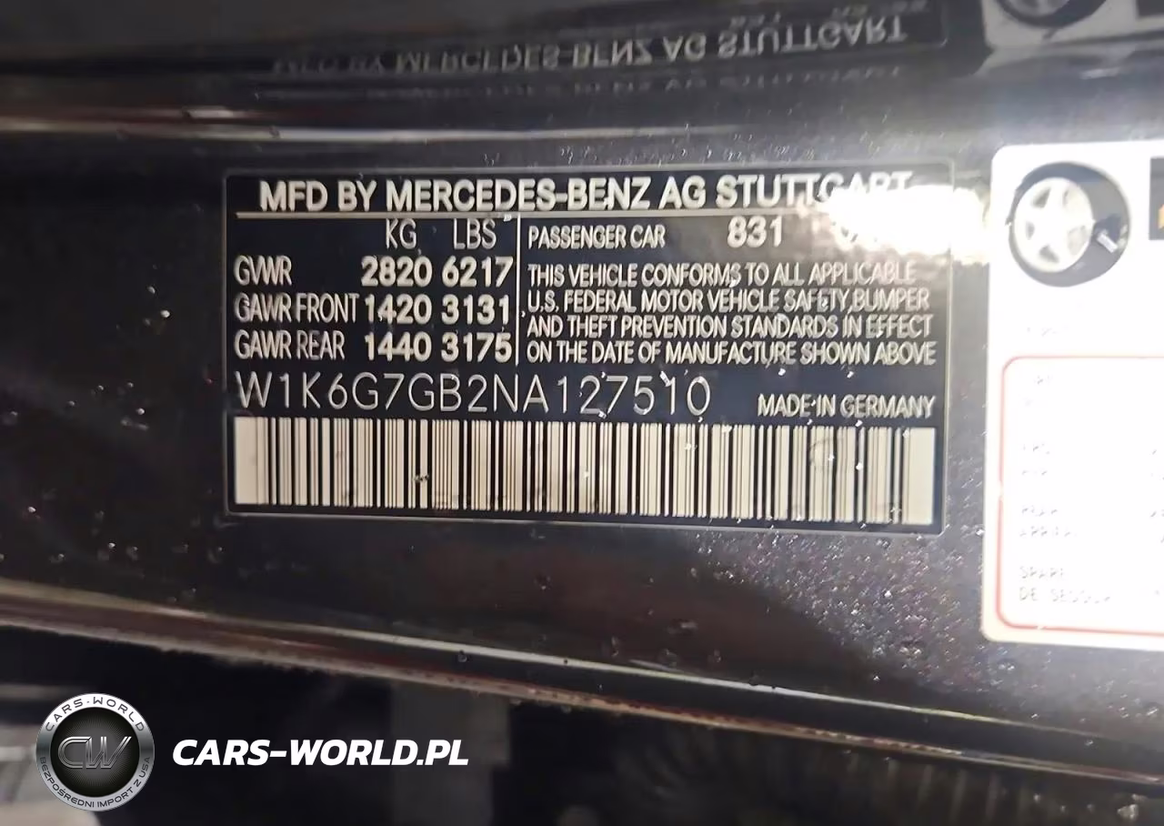 2022 Mercedes-Benz S 580 4Matic VIN:W1K6G7GB2NA127510 - 10