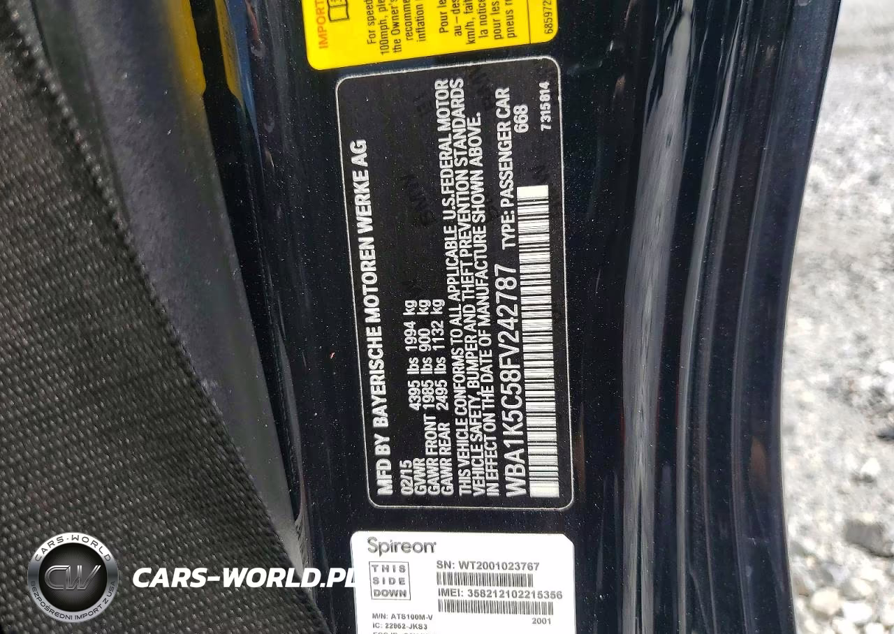 2015 BMW 228 I VIN:WBA1K5C58FV242787 - 12