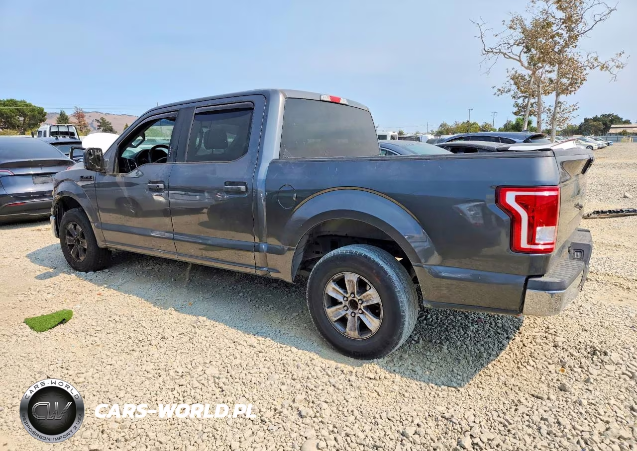 2016 Ford F150 Supercrew VIN:1FTEW1C84GKE05045 - 2