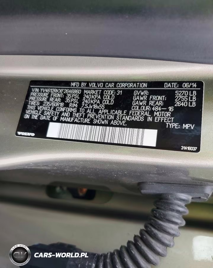 2015 Volvo Xc60 T5 Premier VIN:YV4612RKXF2646860 - 13