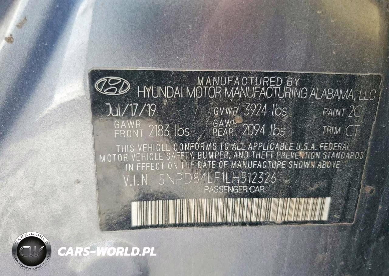 2020 Hyundai Elantra Sel VIN:5NPD84LF1LH512326 - 12