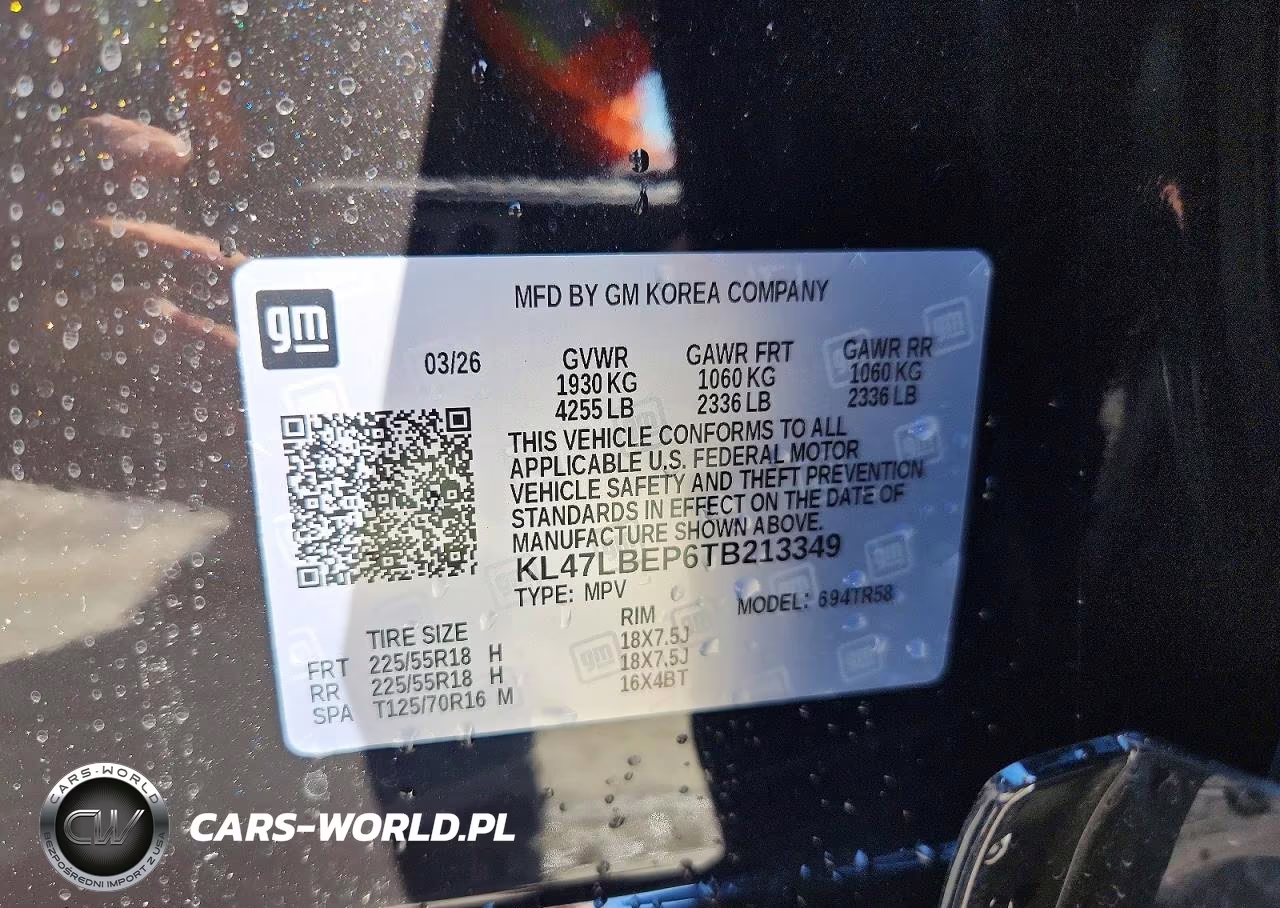 2026 Buick Envista Sport Touring VIN:KL47LBEP6TB213349 - 14